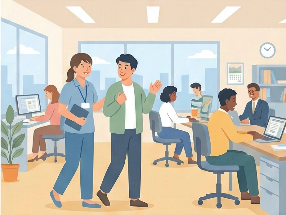 職場見学・体験を重視